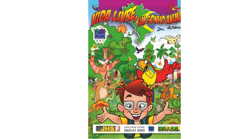 Free Life comic book IBAMA animal dream